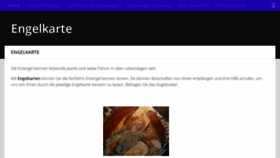 What Engelkarte.eu website looked like in 2020 (4 years ago)