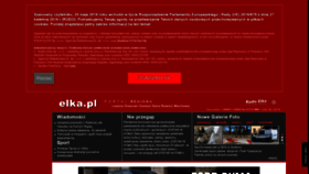 What Elka.pl website looked like in 2020 (4 years ago)