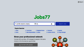 What Executivejobs77.com website looked like in 2020 (4 years ago)