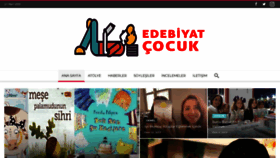 What Edebiyatcocuk.com website looked like in 2020 (4 years ago)