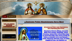 What Echomatkibozejniepokalaniepoczetej.com website looked like in 2020 (4 years ago)