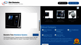 What Elixirelectronics.in website looked like in 2020 (5 years ago)