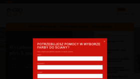 What E-graart.pl website looked like in 2020 (4 years ago)