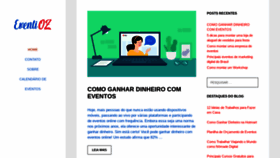 What Eventioz.com.br website looked like in 2020 (4 years ago)
