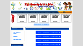 What Egitimciyizbiz.net website looked like in 2020 (4 years ago)
