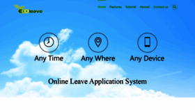 What Ecoleave.my website looked like in 2020 (4 years ago)