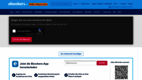 What Ebookers.ch website looked like in 2020 (4 years ago)