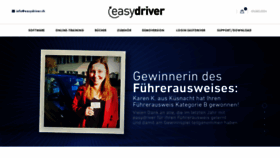 What Easydriver.ch website looked like in 2020 (4 years ago)
