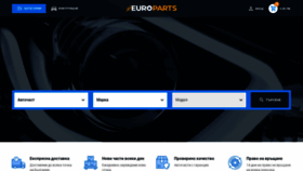 What Europartsbg.com website looked like in 2020 (4 years ago)