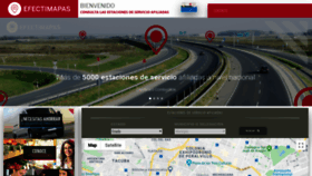 What Efectimapas.com website looked like in 2020 (5 years ago)