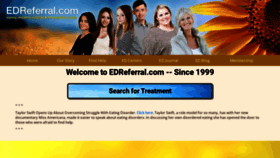 What Edreferral.com website looked like in 2020 (4 years ago)