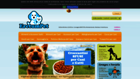 What Eretumpet.it website looked like in 2020 (4 years ago)
