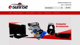What Esunrise.co.uk website looked like in 2020 (4 years ago)