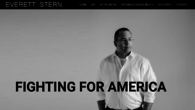 What Everettstern.com website looked like in 2020 (4 years ago)