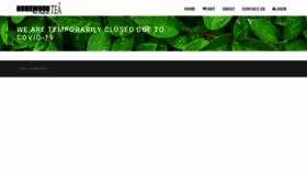 What Eshopinteafactory.com website looked like in 2020 (4 years ago)
