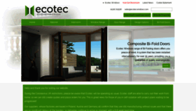 What Ecotecwindows.com website looked like in 2020 (4 years ago)