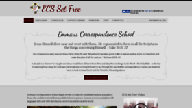 What Ecssetfree.com website looked like in 2020 (4 years ago)