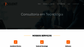 What Excelent.com.br website looked like in 2020 (4 years ago)
