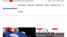 What Empregobahia.com website looked like in 2020 (4 years ago)