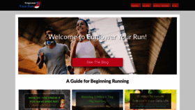 What Empoweryourrun.com website looked like in 2020 (4 years ago)