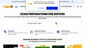 What Exam18.com website looked like in 2020 (4 years ago)