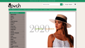 What Epochhats.com website looked like in 2020 (4 years ago)