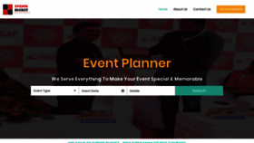 What Eventsbucket.in website looked like in 2020 (4 years ago)