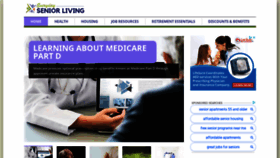What Everydayseniorliving.com website looked like in 2020 (4 years ago)