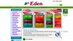What Eden4beauty.com website looked like in 2020 (4 years ago)