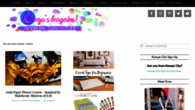 What Enzasbargains.com website looked like in 2020 (4 years ago)