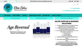 What Elitesalonsupplies.com.au website looked like in 2020 (5 years ago)