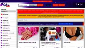 What Extrapopusti.rs website looked like in 2020 (4 years ago)