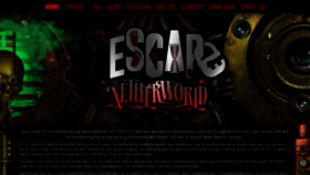 What Escapethenetherworld.com website looked like in 2020 (4 years ago)