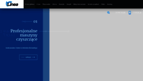What Elinea.pl website looked like in 2020 (4 years ago)