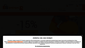 What Egsystem-sklep.pl website looked like in 2020 (4 years ago)