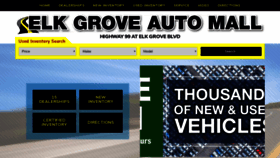 What Elkgroveautomall.com website looked like in 2020 (4 years ago)
