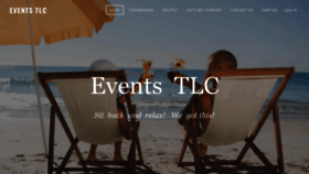What Eventstlc.com website looked like in 2020 (4 years ago)