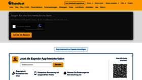 What Expedia.at website looked like in 2020 (5 years ago)