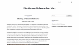 What Elisamazzone.com.au website looked like in 2020 (4 years ago)