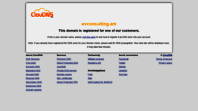 What Evconsulting.am website looked like in 2020 (4 years ago)