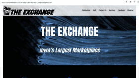 What Exchangeline.com website looked like in 2020 (4 years ago)