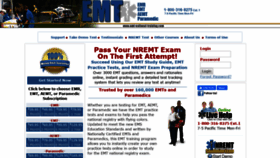 What Emt-national-training.com website looked like in 2020 (4 years ago)