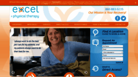 What Excelphysicaltherapy.com website looked like in 2020 (4 years ago)