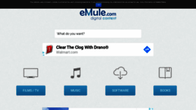 What Emule.com website looked like in 2020 (4 years ago)