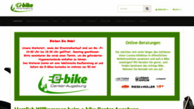 What Ebike-augsburg.de website looked like in 2020 (4 years ago)