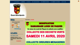 What Ecourt-saint-quentin.fr website looked like in 2020 (4 years ago)