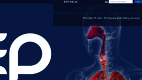 What Epithelix.com website looked like in 2020 (4 years ago)