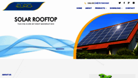 What Eurosolarsystem.com website looked like in 2020 (4 years ago)