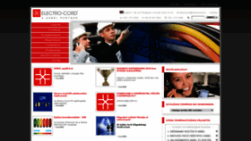 What Electrocord.hu website looked like in 2020 (4 years ago)