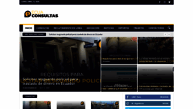 What Ecuaconsultas.ec website looked like in 2020 (5 years ago)